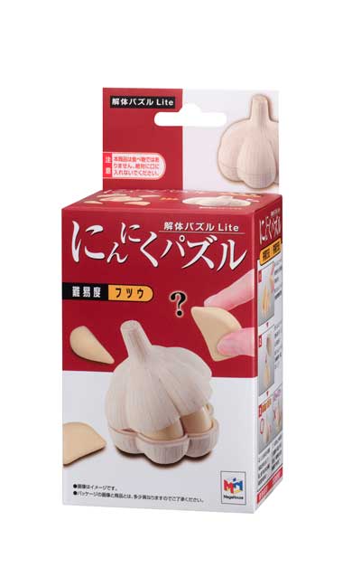 解体パズルLite にんにく うに メガハウス 立体 パズル
