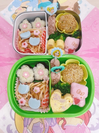 娘のお弁当の画像