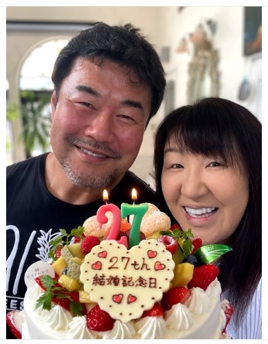 結婚27周年を迎えた北斗晶と佐々木健介