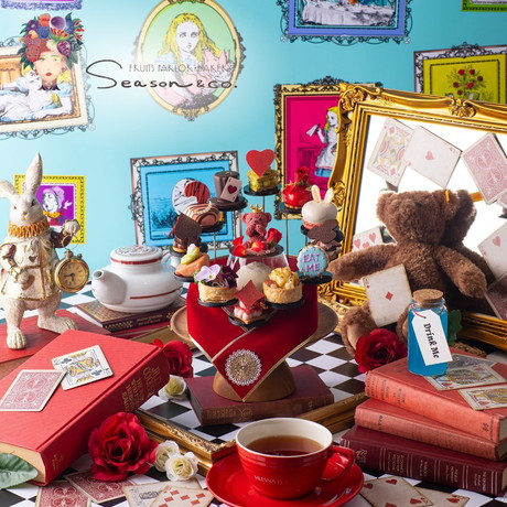 不思議の国のアリス風♥️ピンクハリネズミお茶会 主役はヴィラン！？アリスのハロウィンワンダーランド～ハートの