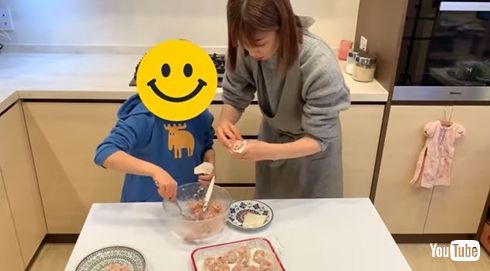 小倉優子と長男