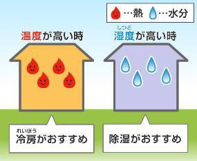 梅雨の部屋干し