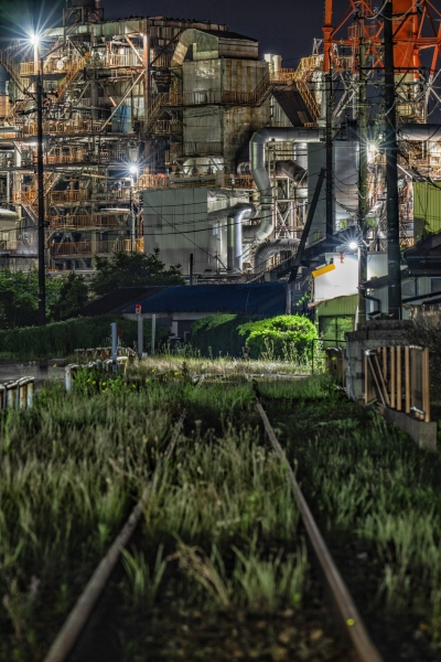 廃鉄道の向こう側の鉄世界