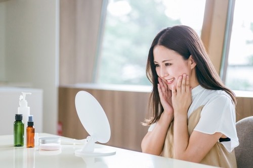 美容に力を入れていた彼女