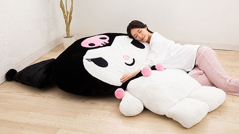 夢の超BIGふかふかぬいぐるみクッション・クロミ