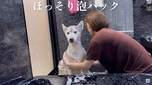 ほっそり泡パック