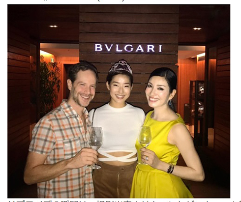 サプライズ誕生日会でのアンミカとすみれさん