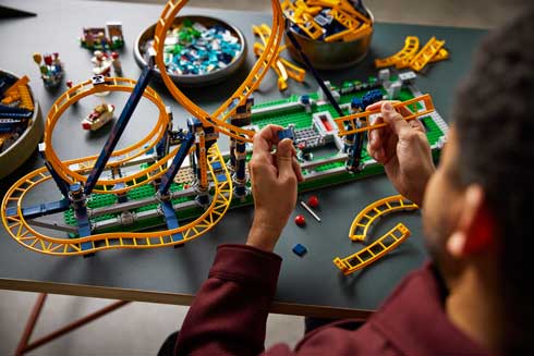 レゴ 大回転ジェットコースター