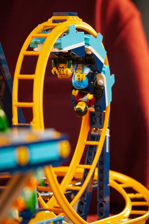 レゴ 大回転ジェットコースター