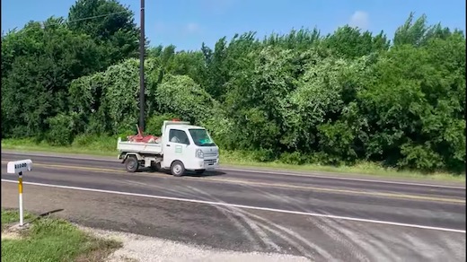 軽トラ アメリカ テキサス 事件