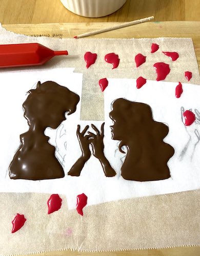 セーラームーン トースト 制作風景