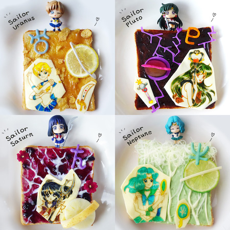 セーラームーン トースト セーラー戦士