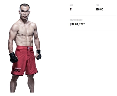 ROAD TO UFCに出場したケレムアイリ・マイマイチツォヘチ