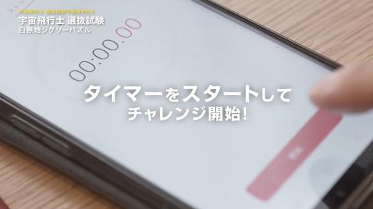 「白無地ジグソーパズル」