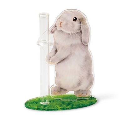 うさぎから花の贈りもの 小さな一輪挿し