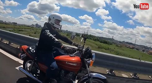 愛車Z650でツーリングに出発！