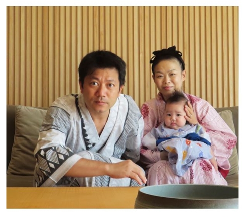 だいたひかると夫と息子