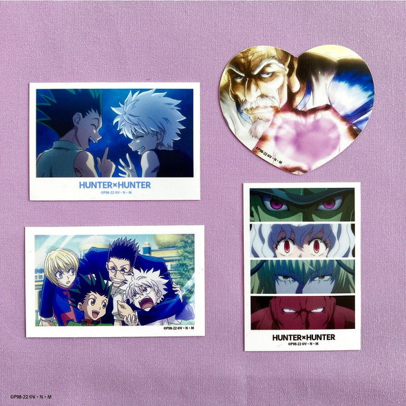 HUNTER×HUNTERとサンキューマートコラボクリアステッカー
