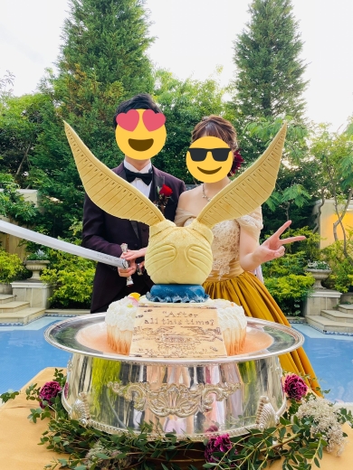 ウエディングケーキの画像