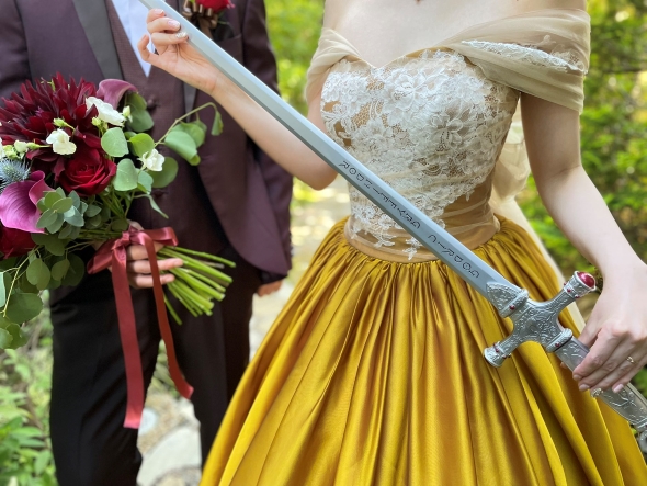 ケーキ入刀の画像