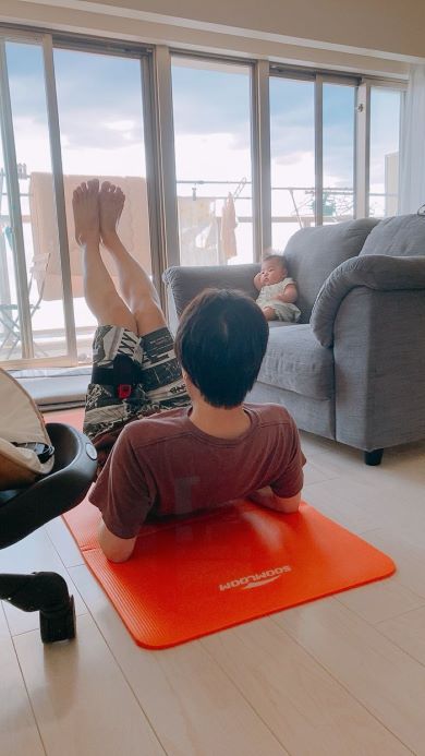 娘ちゃんのくつろぎっぷりがいい