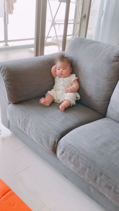 娘ちゃんの表情