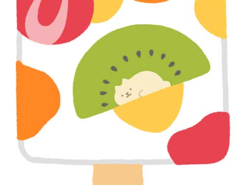 かくれねこ アイスキャンディー 画像 隠れ 猫 探す