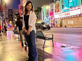 「旦那様に写してもらってる？」　久慈暁子アナ、“新婚ほやほや”のアメリカ満喫ショットが幸せいっぱい