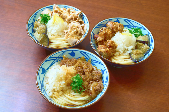 【画像】 　丸亀製麺  鬼おろし肉ぶっかけうどんPR 