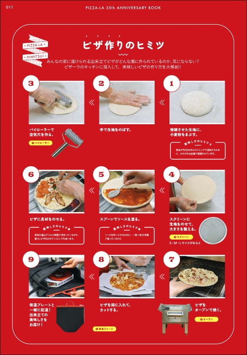 PIZZA-LA 35th ANNIVERSARY BOOK