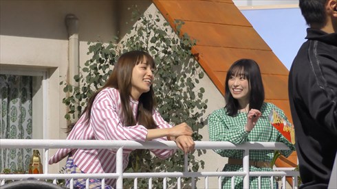 「シンポテト」CMの川口春奈と福原遥