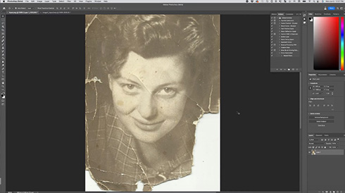 古くて傷のある写真がワンクリックできれいな状態に　PhotoshopがAI搭載ニューラルフィルター「写真を復元」を発表
