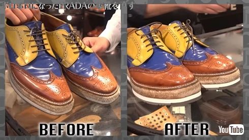 千原ジュニアの靴