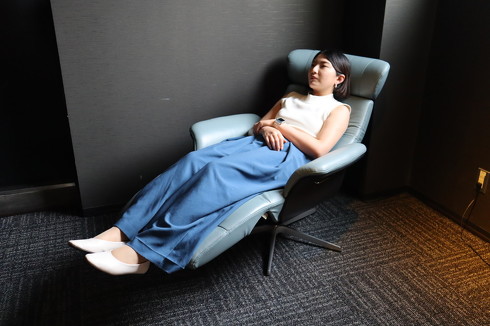 JR大宮駅構内に設置するネスカフェ睡眠カフェのブース