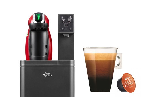 JR大宮駅構内に設置するネスカフェ睡眠カフェのブース