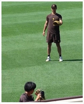 ダルビッシュ有の息子のピッチング