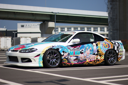 痛車 レーシングミク シルビア