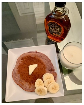 武田久美子が作ったパンケーキ