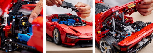 レゴ テクニック フェラーリ デイトナ SP3