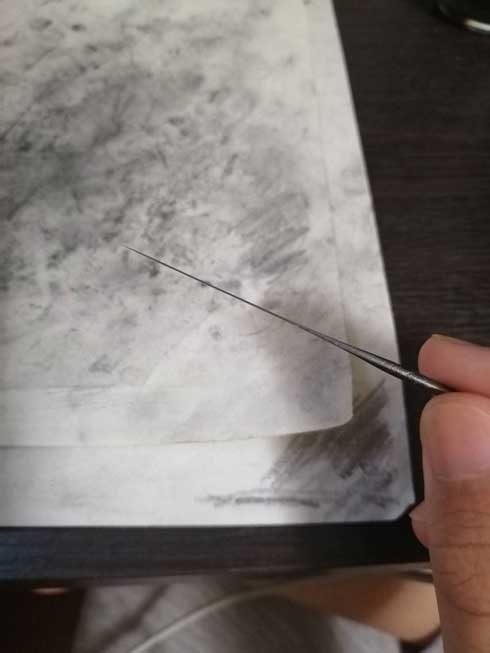 鉛筆の芯 削る 凶器 針 趣味