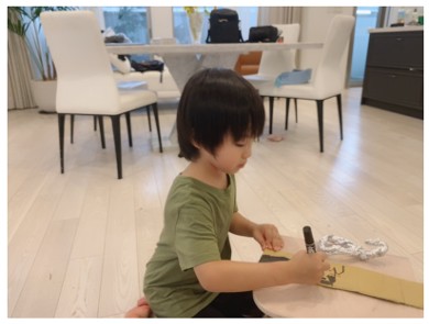 別の場所で描くことにした景寅