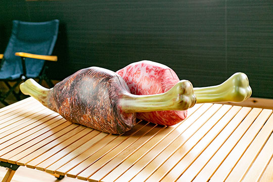 モンハン生肉こんがり肉多目的まくら