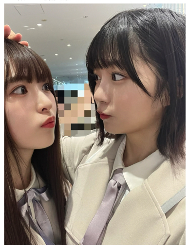 「乃木坂46」5期生の中西アルノと小川彩