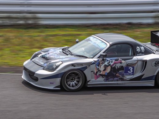 ライスシャワー ウマ娘 痛車 トヨタ MR-S