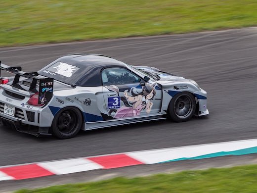 ライスシャワー ウマ娘 痛車 トヨタ MR-S