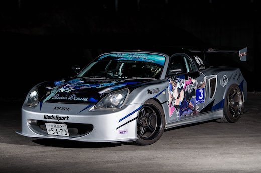 ライスシャワー ウマ娘 痛車 トヨタ MR-S