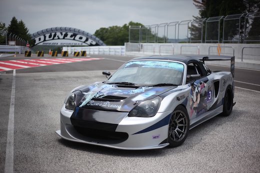 ライスシャワー ウマ娘 痛車 トヨタ MR-S