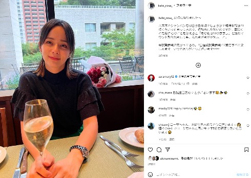 37歳になった加藤ローサ