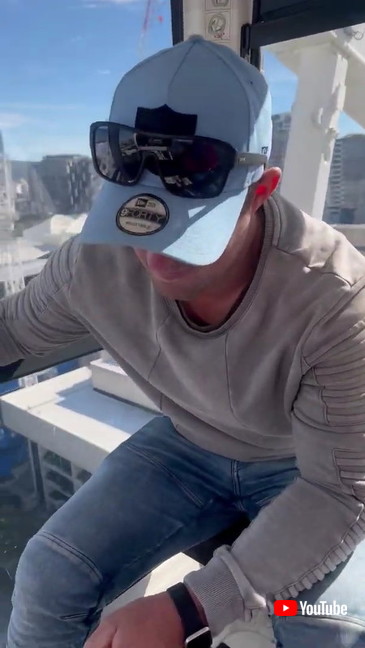 高いところが苦手なパパ