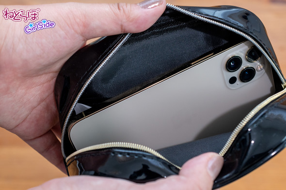 iPhoneがぴったり入る大きさ